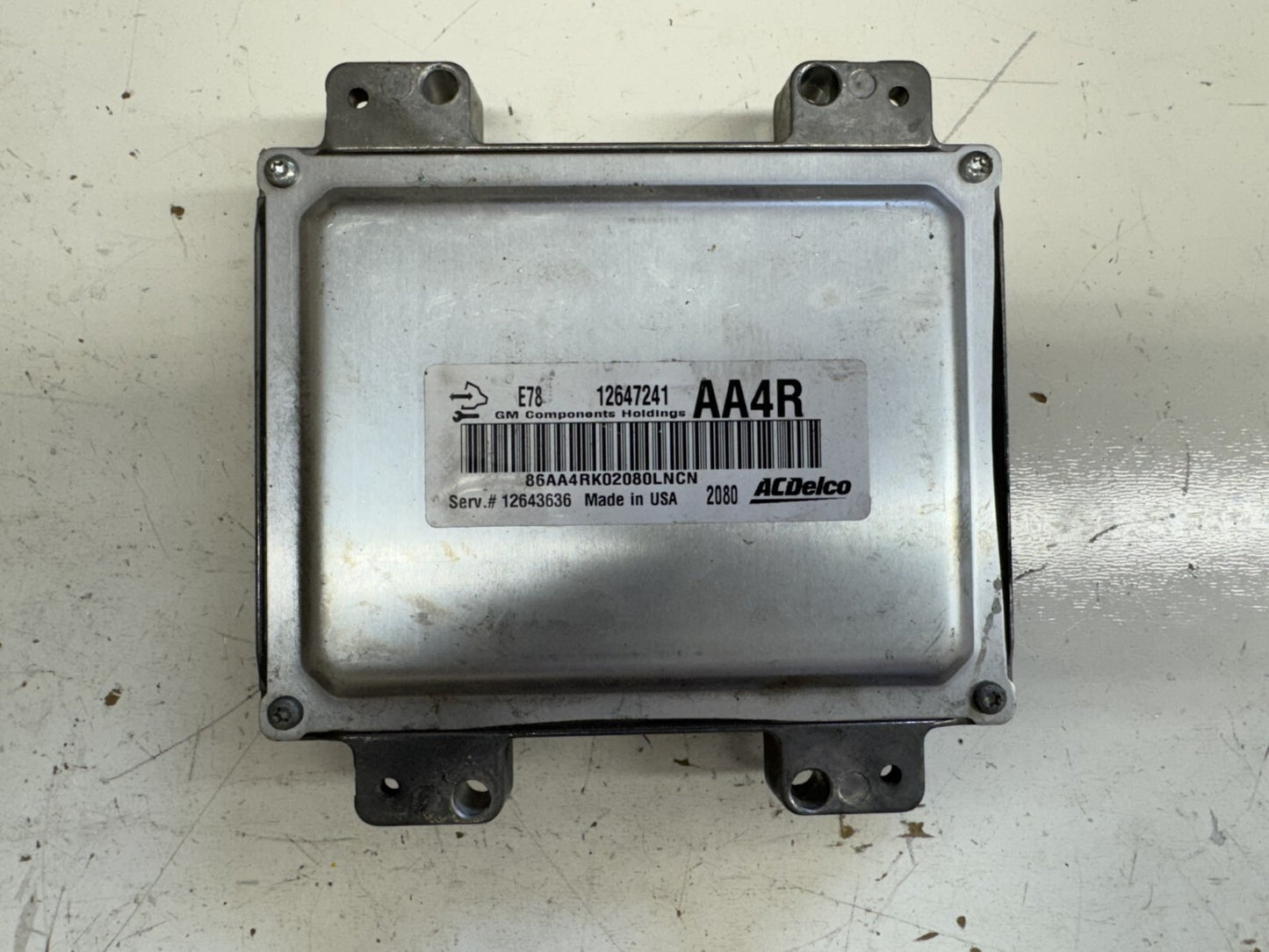 OEM 11-16 Chevrolet Cruze Volt 12647241 Engine Control Module Unit Ecm