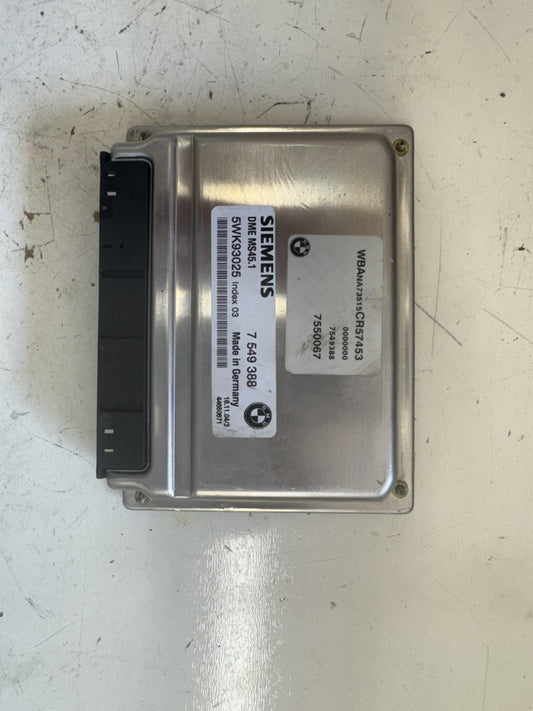 OEM BMW 5 series E60 E61 2.5i 3.0i M54 ENGINE COMPUTER CONTROL MODULE DME ECU