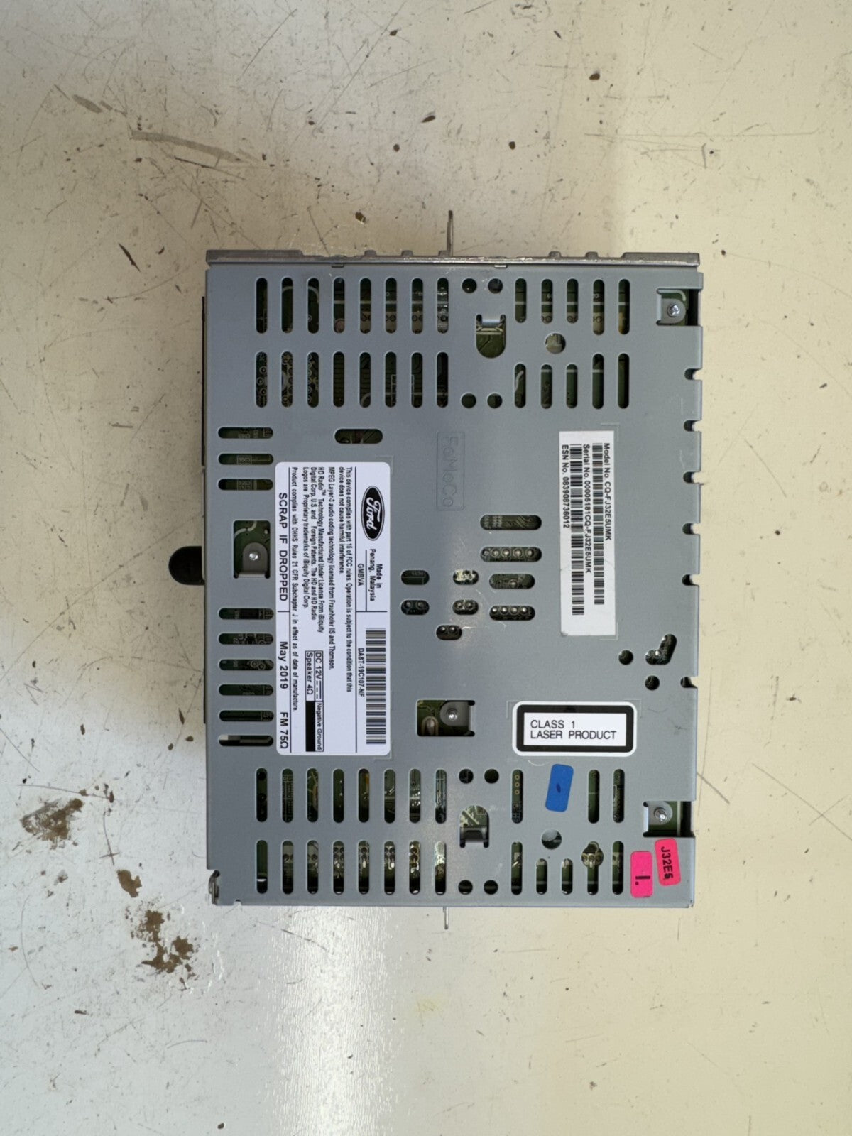 OEM 2013-2015 Ford Taurus Am Fm Cd Player Radio Receiver ME3LS