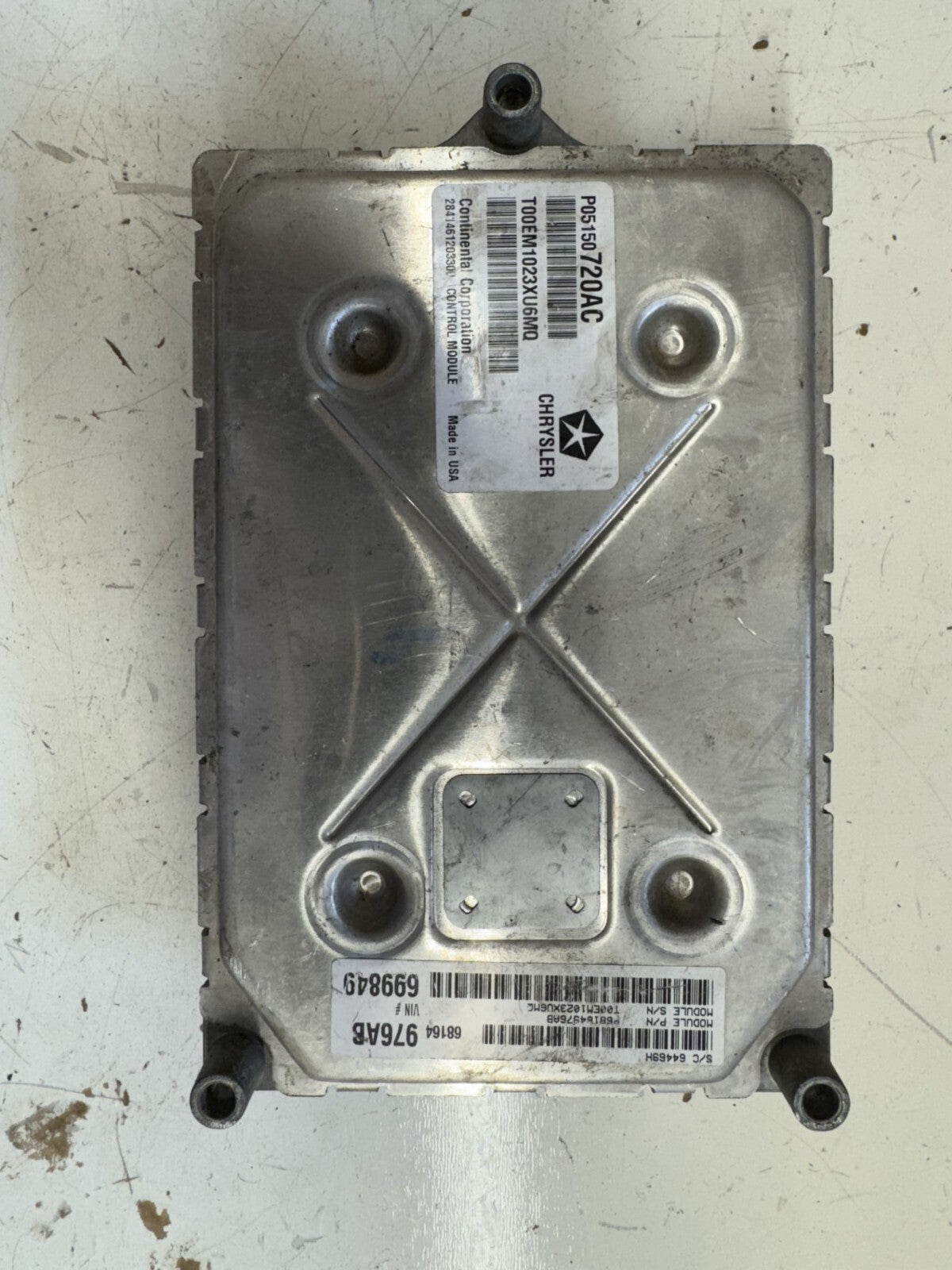 OEM 13 Dodge Journey 2.4 Engine Control Computer Module ECM ECU OEM P6816976AB